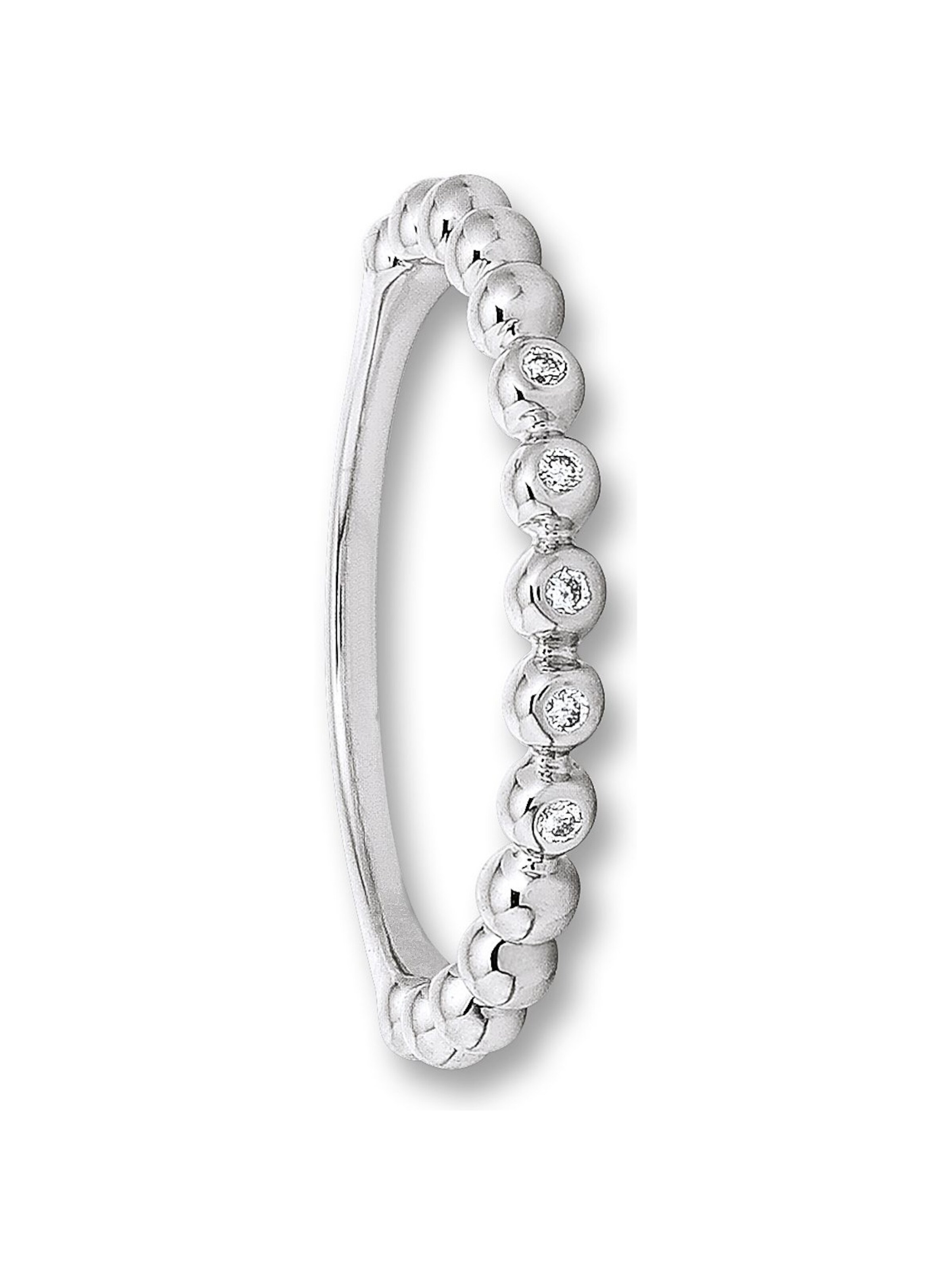 ONE ELEMENT Ring in Silber: Vorderseite