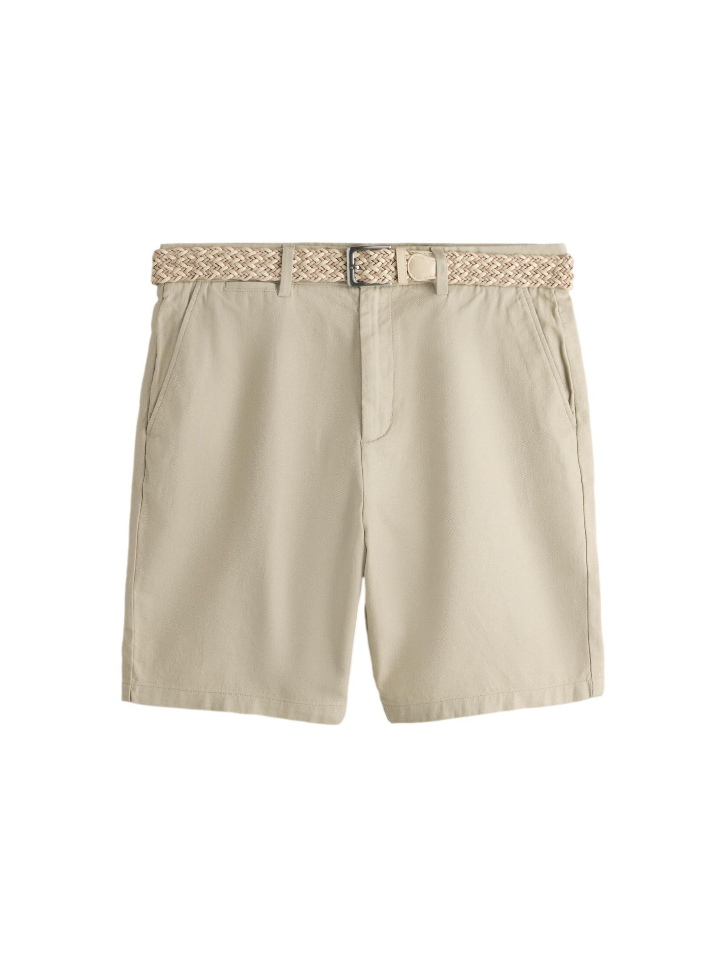 Next Regular Chino Pants in Grey: front