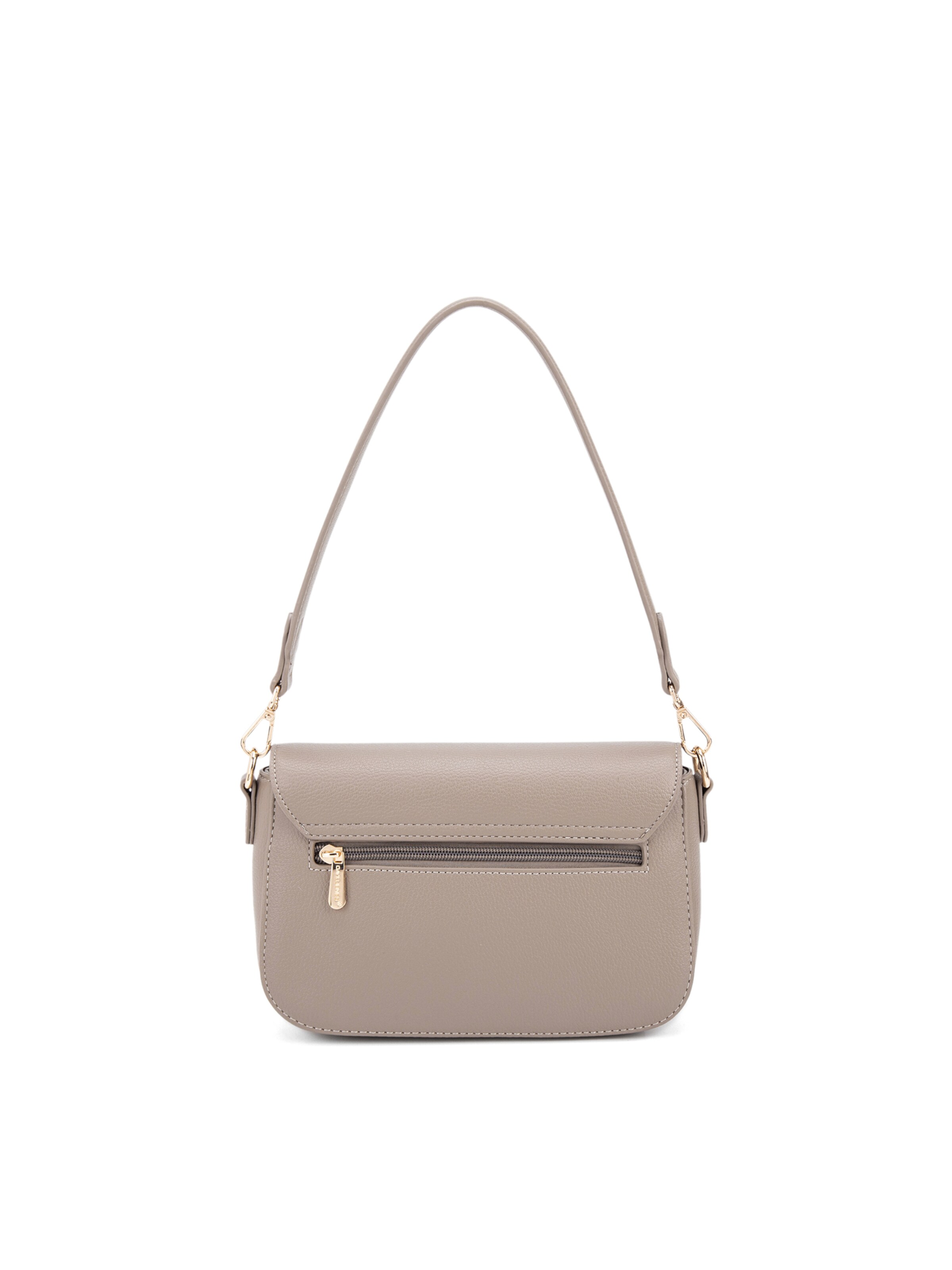 Borsa a spalla 'Borsa a spalla Celestia Elite pelle vegana PU - Chiusura zip' di David Jones in grigio