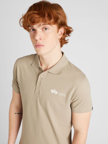 ALPHA INDUSTRIES Shirt in Beige