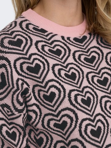 ONLY Pullover 'ONLBetty' i pink