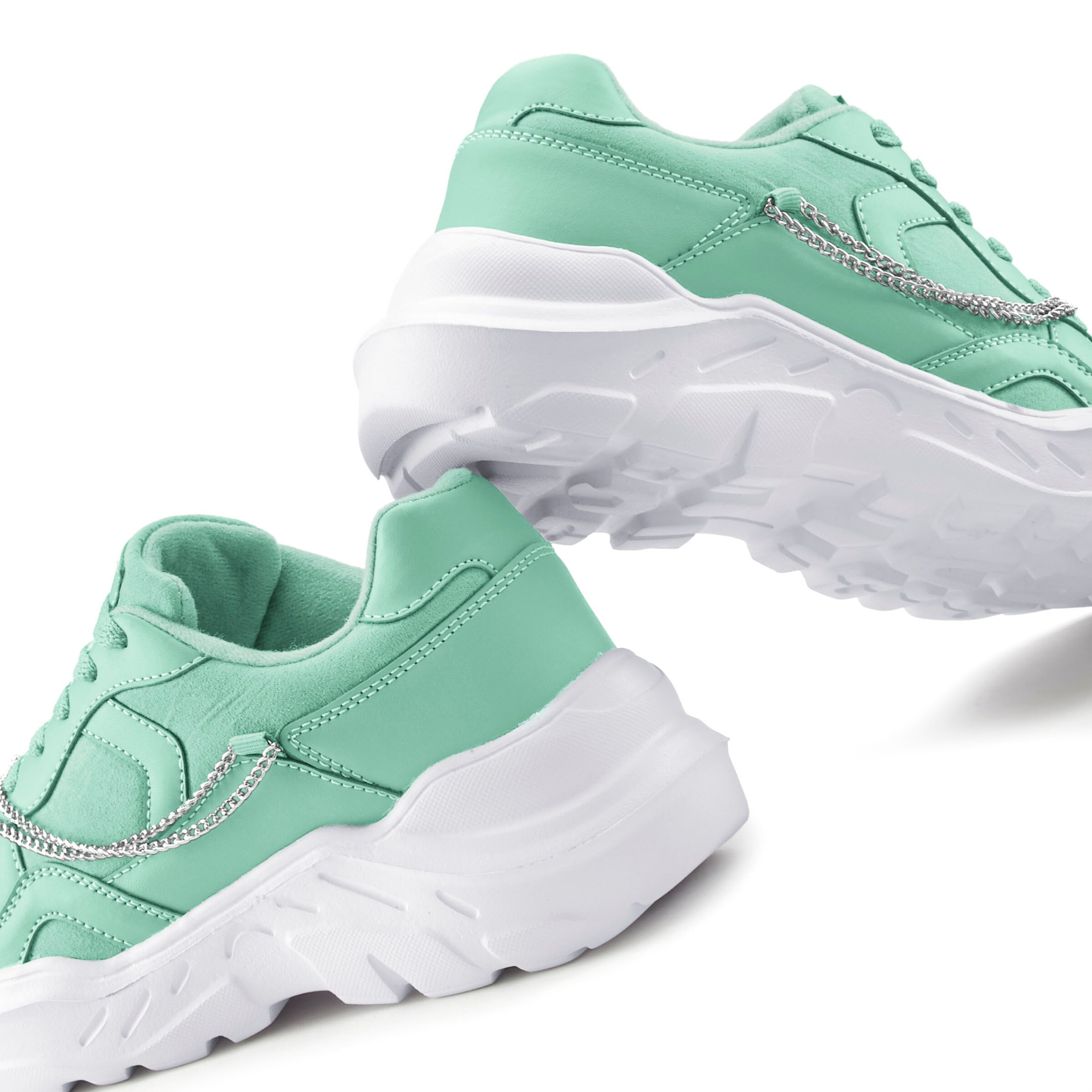 LASCANA Platform trainers in Green