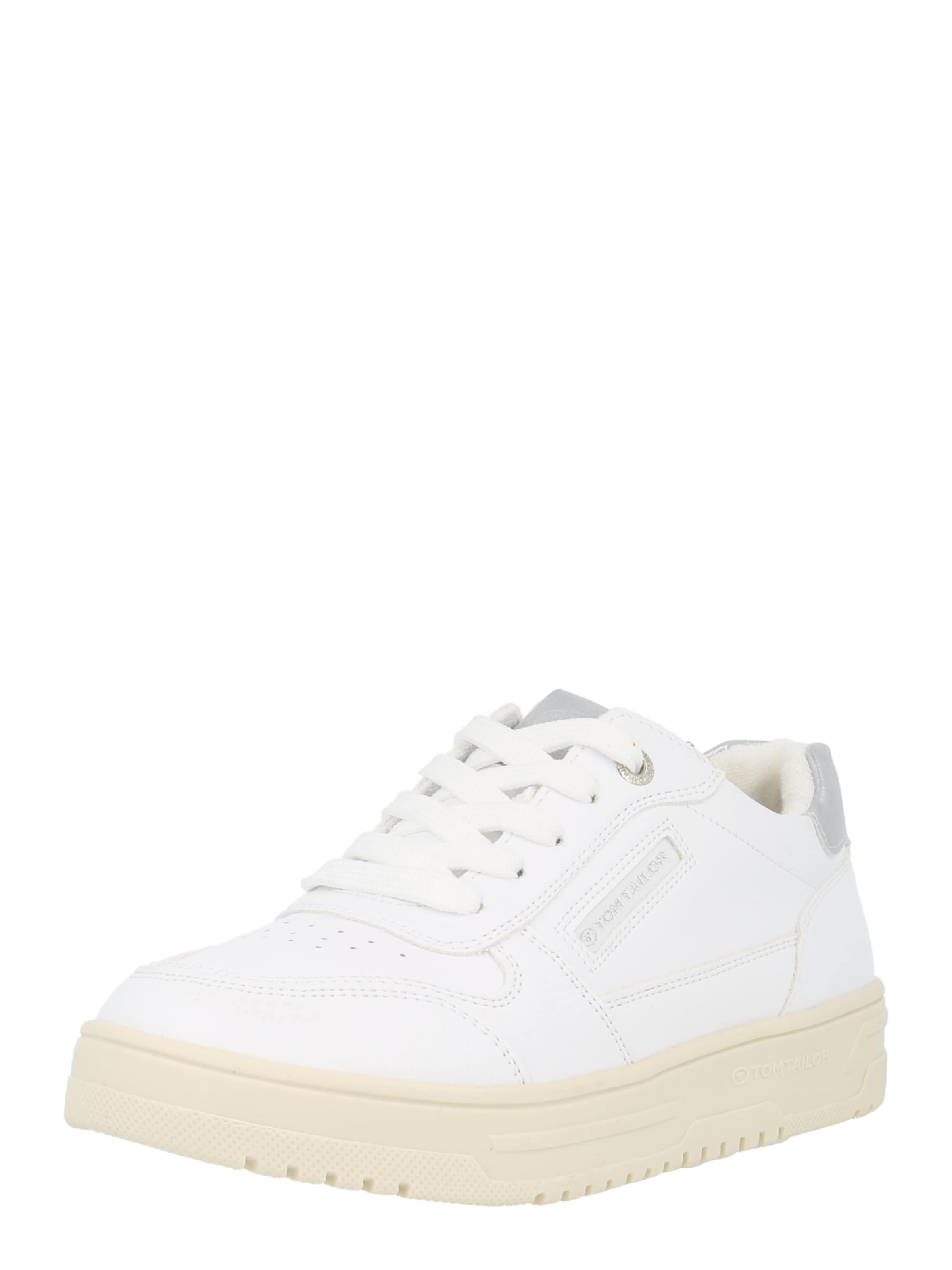 TOM TAILOR Trampki niskie w kolorze biały: przód