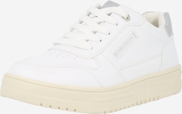 TOM TAILORNiske tenisice - bijela boja: prednji dio