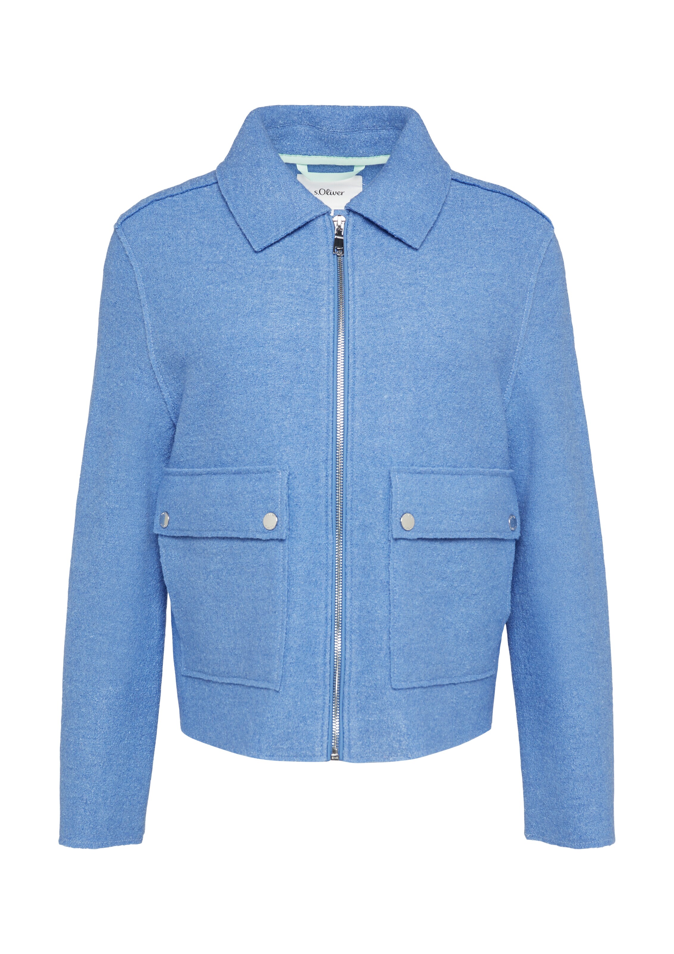 s.Oliver Übergangsjacke in Blau: Vorderseite