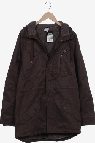 NIKE Jacket & Coat in L in Brown: front