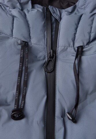 CECIL Wintermantel in Blau