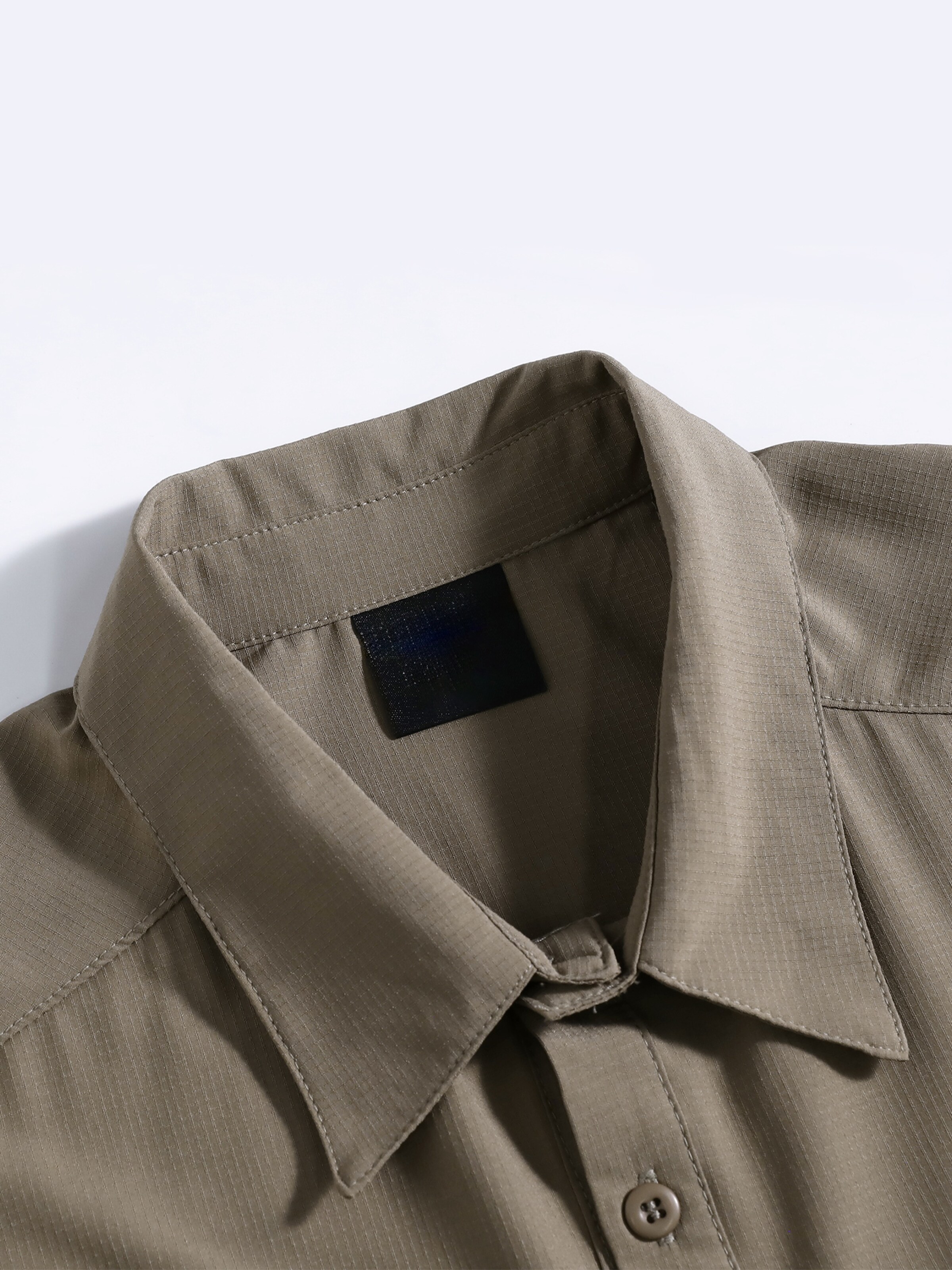 Youthup Comfort fit Button Up Shirt in Green