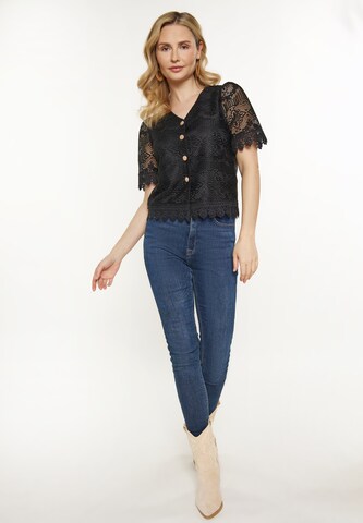 usha FESTIVAL Bluza 'Fashion Look' | črna barva