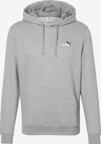 Felpa sportiva 'ESS No. 1' di PUMA in grigio: frontale