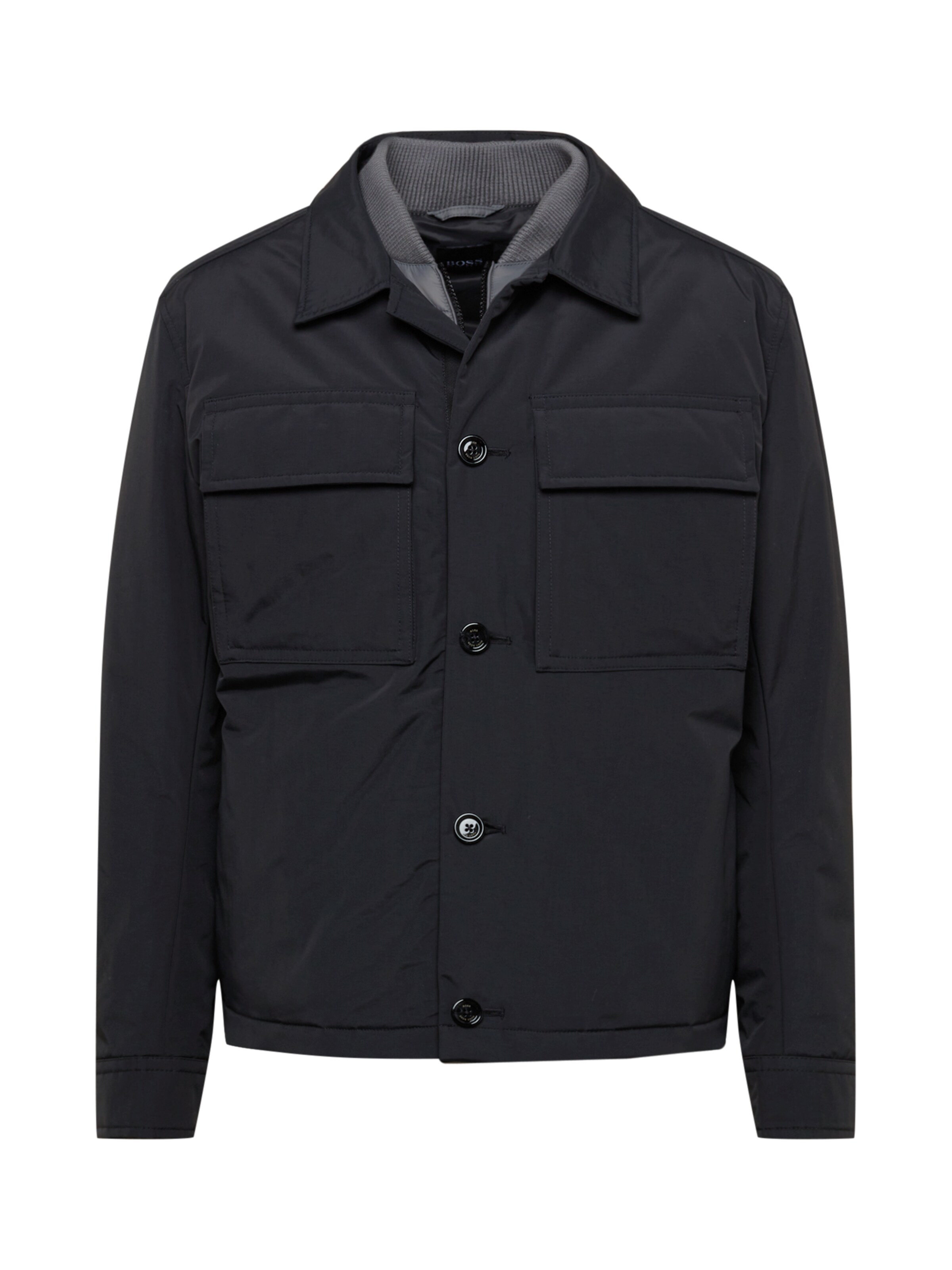 Männer Jacken BOSS Black Jacke 'Candero' in Schwarz - AZ96351 Männer Jacken BOSS Black Jacke 'Candero' in Schwarz - AZ96351