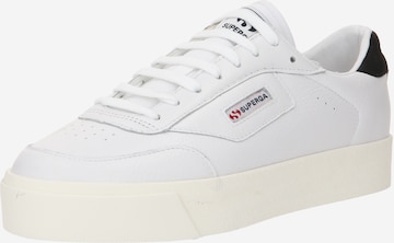 SUPERGA Sneakers low i hvit: forside
