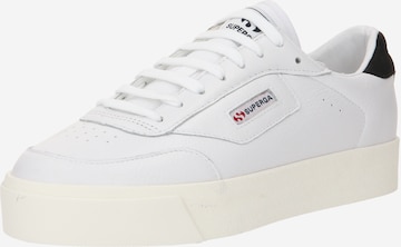 SUPERGA Ниски маратонки в бяло: отпред