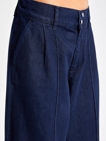 IT'S BASIC Wide leg Jeans 'Wide High Rise Jeans' in Blauw
