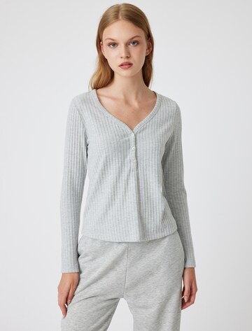 Koton Pajama shirt in Grey: front