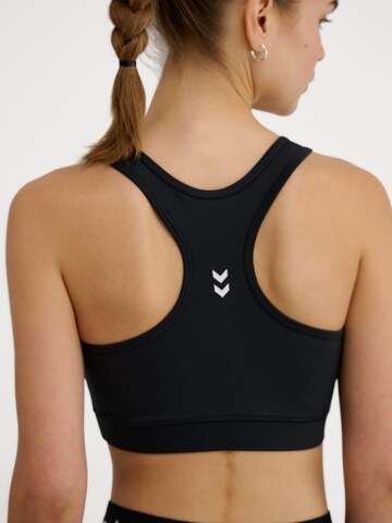 Hummel Bustier Sport-BH 'Pulse' in Schwarz