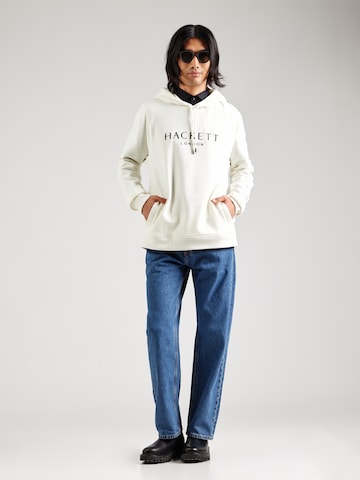 Hackett London Sweatshirt 'HERITAGE' in Weiß
