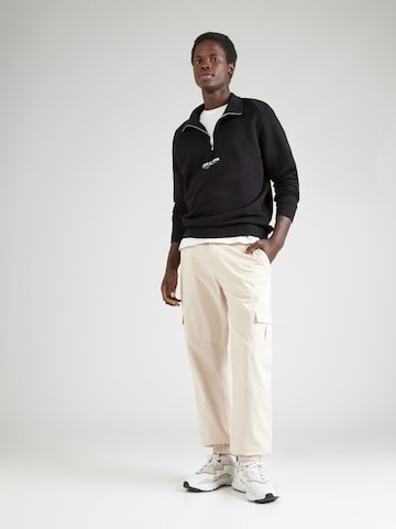 Felpa 'JWHVESTERBRO' di JACK & JONES in nero