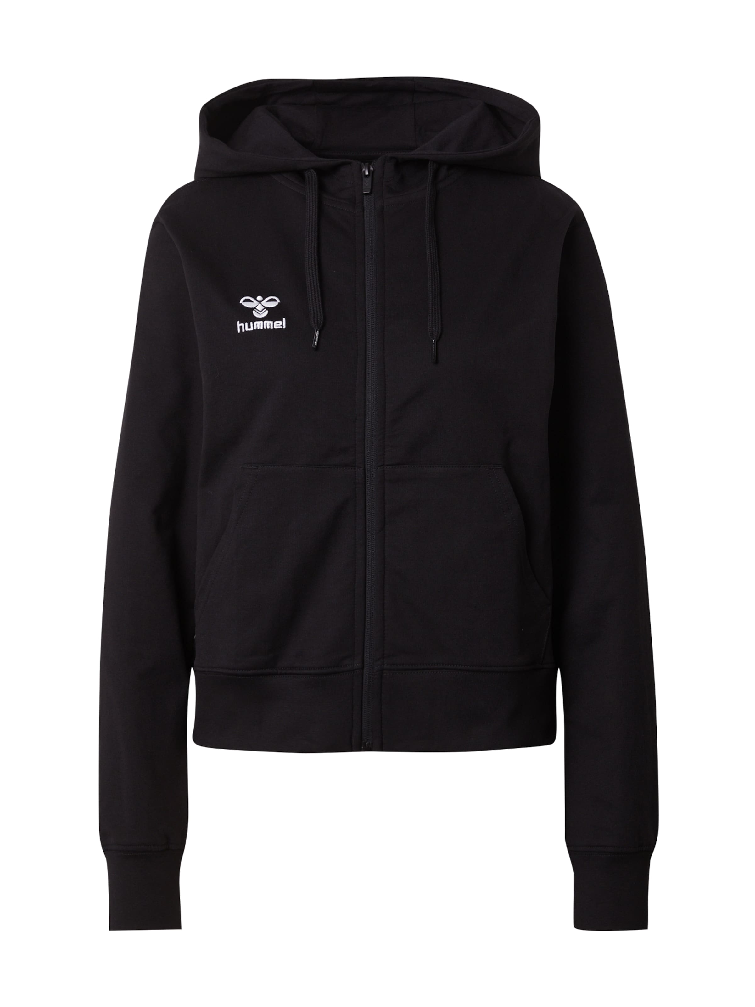 Hummel Športová mikina so zipsom 'GO 2.0' - Čierna: predná strana