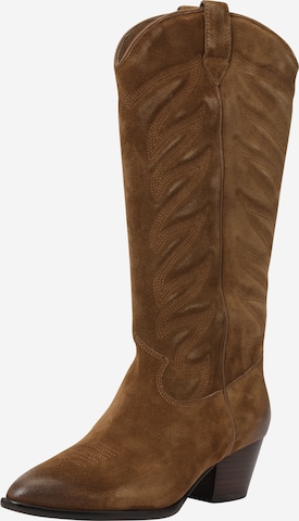 Bottes de cowboy 'HEAVEN' ASH en marron : devant