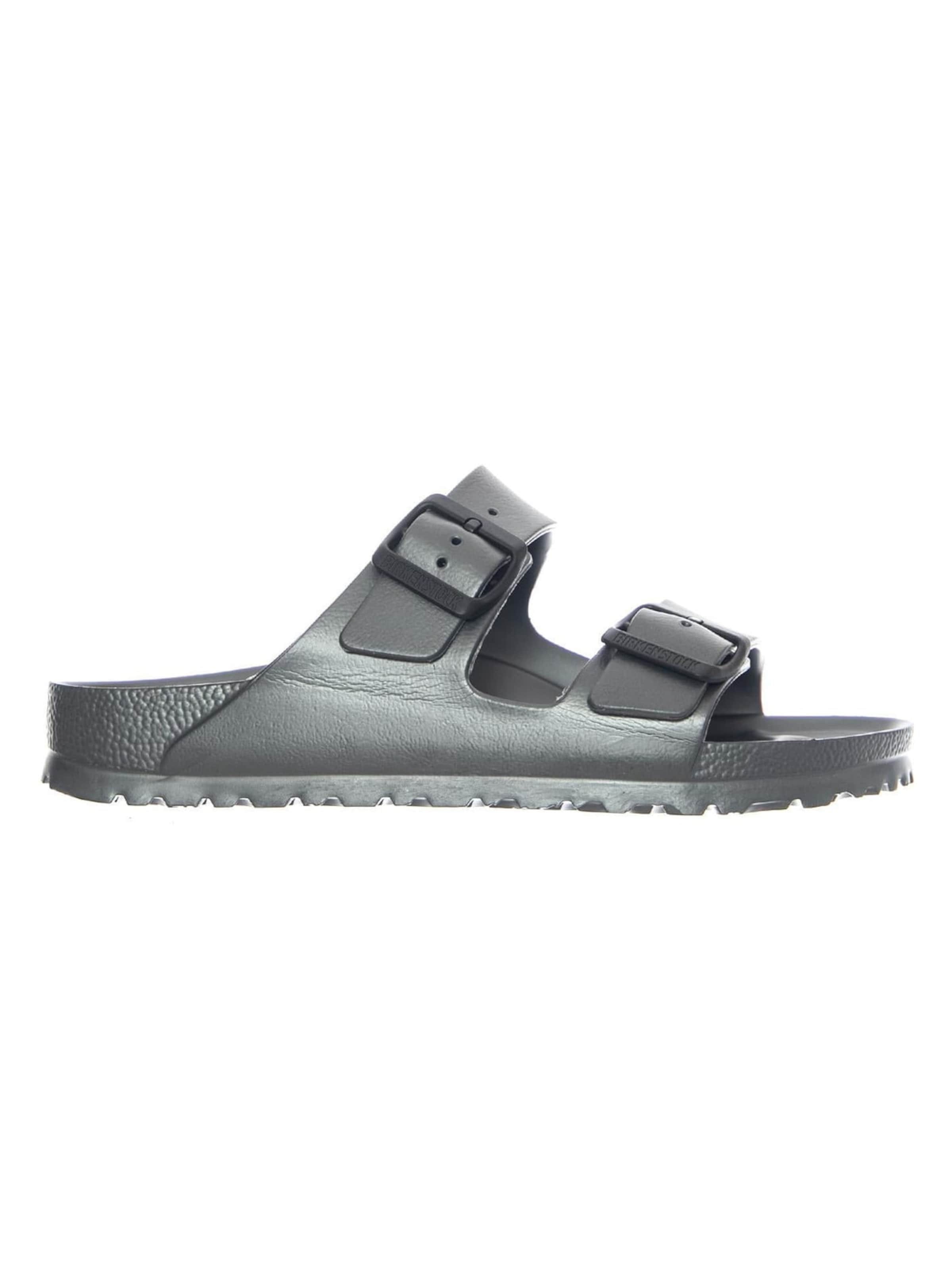 BIRKENSTOCK Sandały 'Arizona EVA Narrow Fit Metallic Anthracite' w rozmiarze 36 w kolorze srebrno-szarym, Podgląd produktu