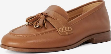 Chaussure basse 'Giavonni' Dune LONDON en marron : devant