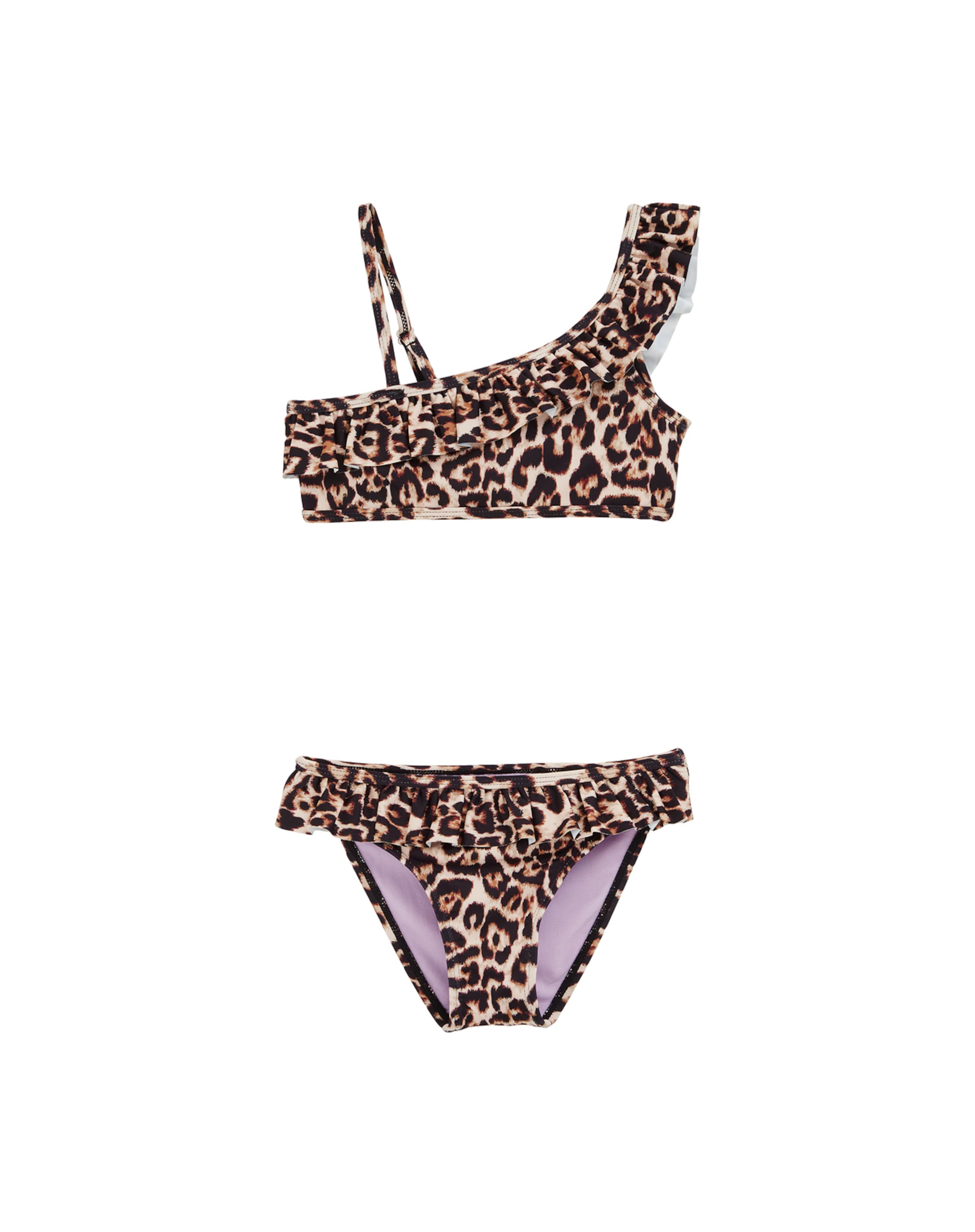 WE Fashion Μπικίνι σε καφέ: μπροστά