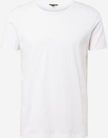 Key Largo Shirt 'FREEZE' in White: front