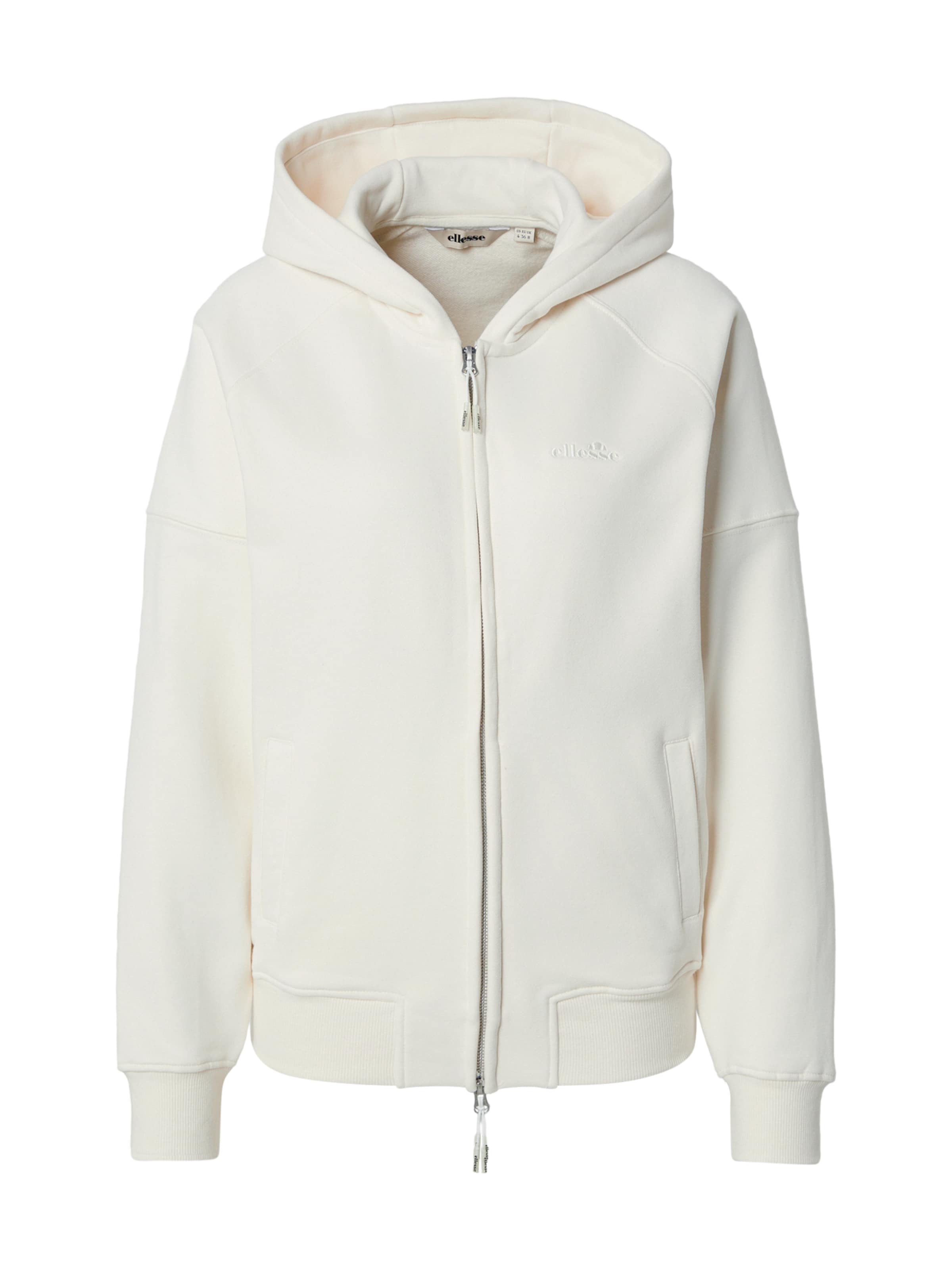 ELLESSE Bluza rozpinana 'Pianella' w kolorze biały: przód