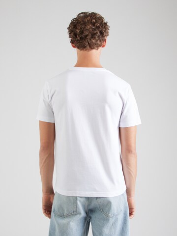 19V69 ITALIA T-Shirt 'Rafael' in Weiß: Rückseite