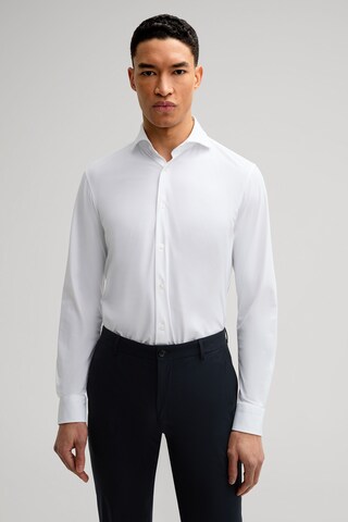JOOP! Slim fit Zakelijk overhemd 'Pai' in Wit: voorkant