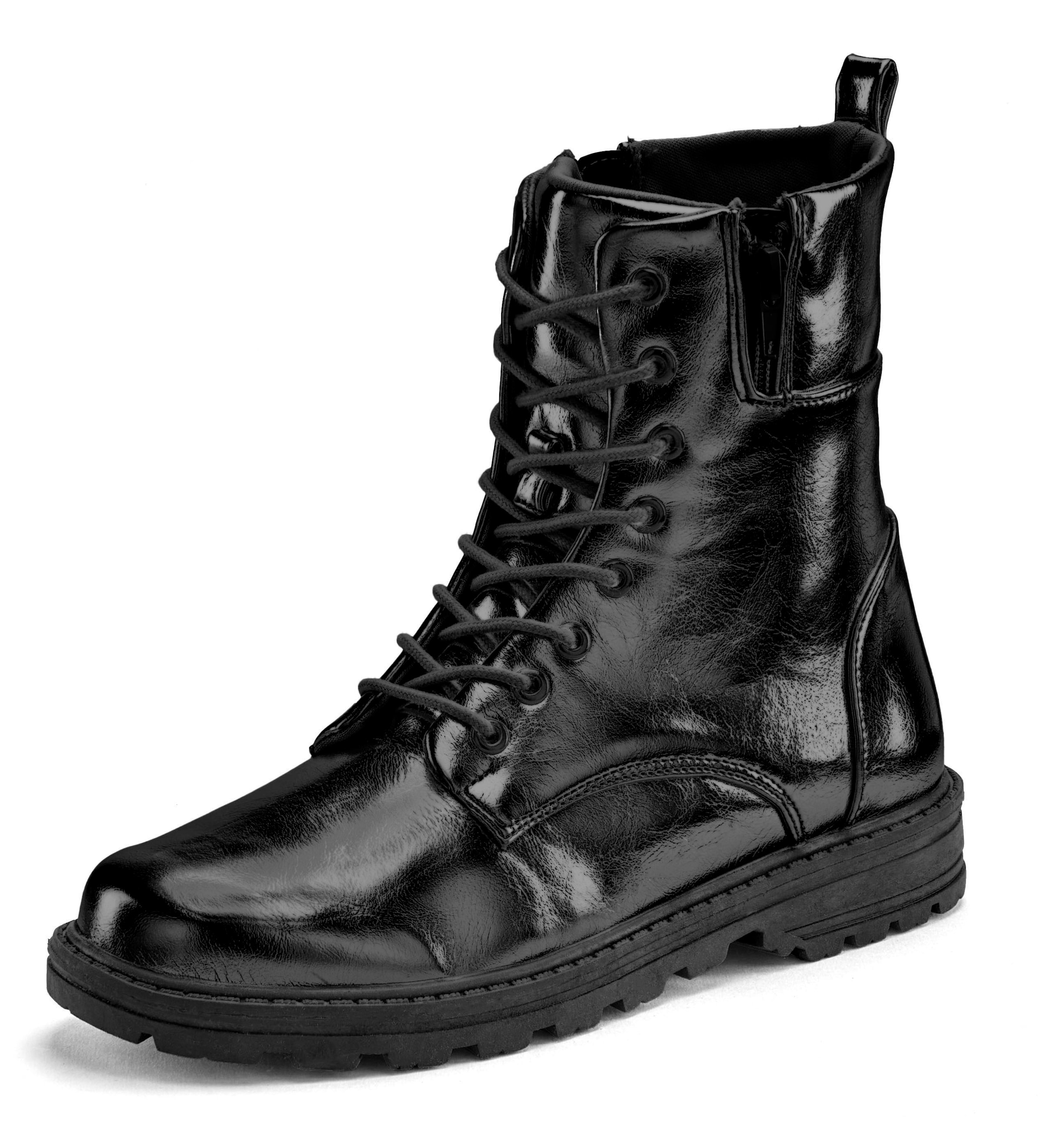 LASCANA Schnürstiefelette in Schwarz: Vorderseite