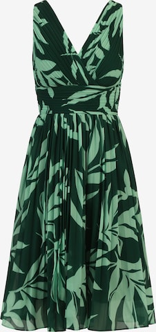 Kraimod Cocktailmekko värissä vihreä: etupuoli