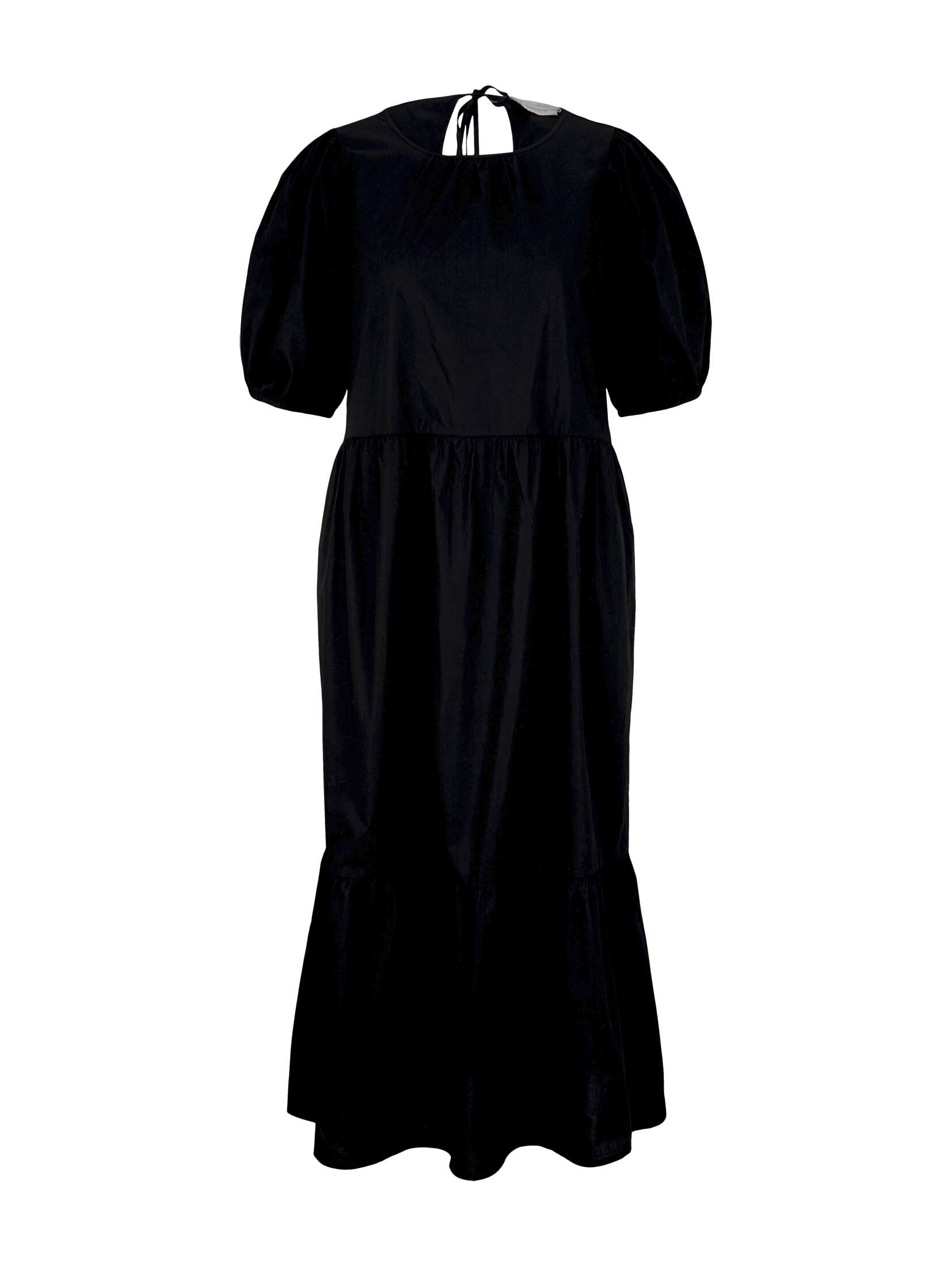 Kobiety 0bU73 TOM TAILOR DENIM Sukienka w kolorze Czarnym 