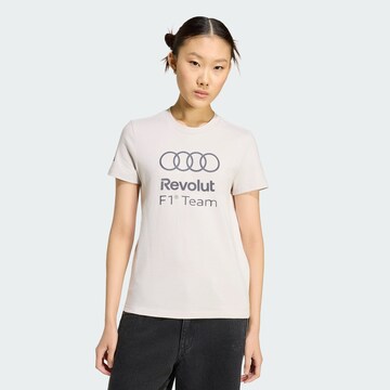 T-shirt fonctionnel 'Audi Revolut F1 Team DNA' ADIDAS PERFORMANCE en blanc : devant