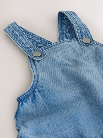 Next Jurk 'Peplum Pinafore' in Blauw