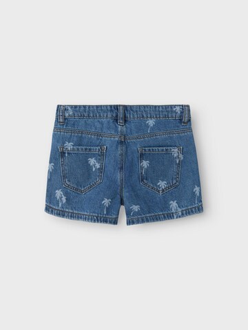 NAME IT regular Jeans i blå