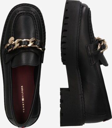 TOMMY HILFIGER Slip-ons in Black