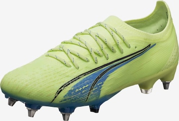 PUMA Soccer Cleats in Green: front