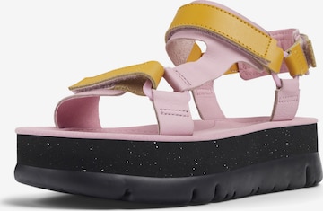 CAMPER Sandals 'Oruga' in Yellow: front