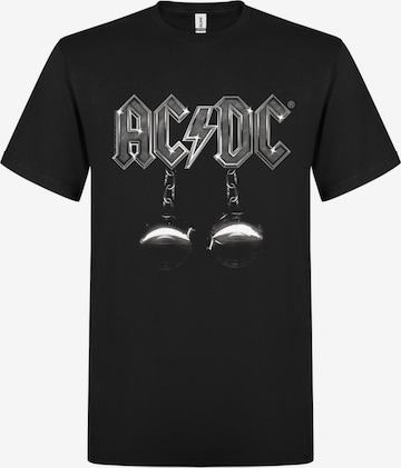 T-Shirt 'AC/DC Family Jewls T-Shirt' AC/DC en noir : devant