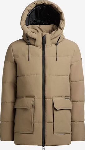 Veste d’hiver 'Caspar' khujo en marron : devant