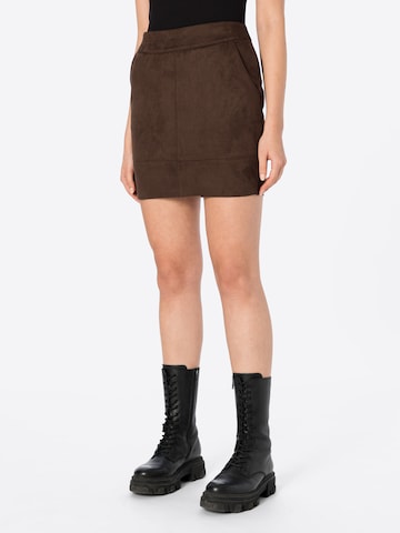 ONLY Skirt 'JULIE' in Brown: front