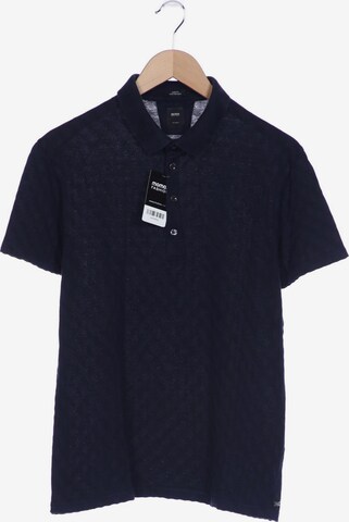 BOSS Black Poloshirt L in Blau: predná strana