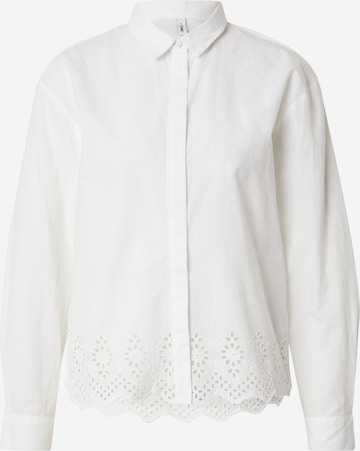 ONLY Bluse 'LOU' i hvit: forside