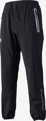 ROCKBROS Regular Outdoorhose 'Wasserabweisende Fahrrad-Regenhose' in Schwarz: Vorderseite