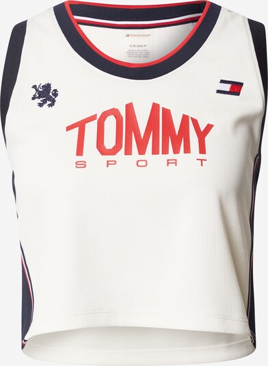 Tommy Sport Sporttop in de kleur Rood / Wit, Productweergave