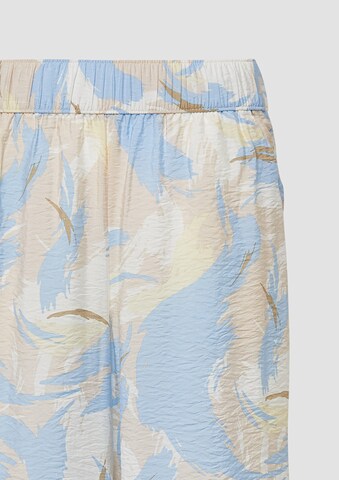 s.Oliver Wide Leg Hose in Beige