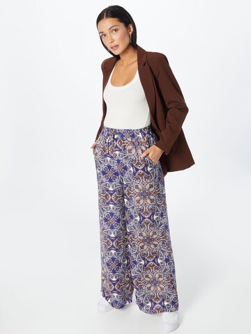 Wide Leg Pantalon Karen Millen en mélange de couleurs