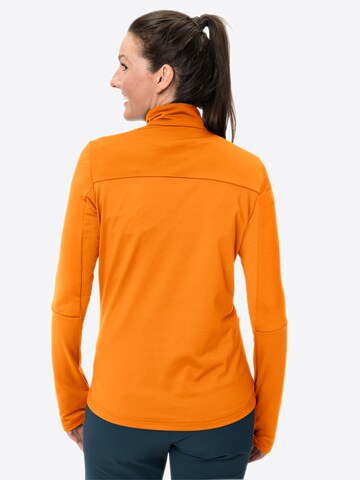 VAUDE Sports sweater ' Livigno II ' in Orange